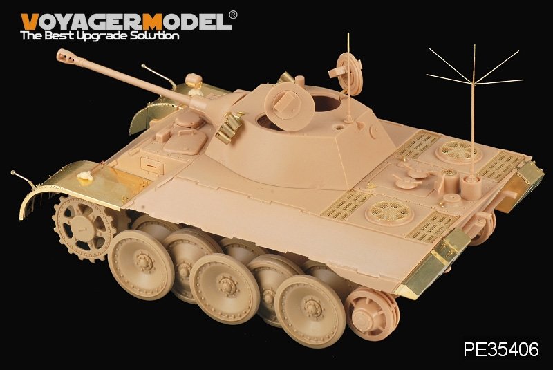 Voyager Model PE35406 WWII German VK1602 Leopard for hobby boss 82460 1/35 – zdjęcie 4