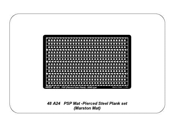 Aber 48A24 PSP (Pierced steel planks) set 1/48 – zdjęcie 4