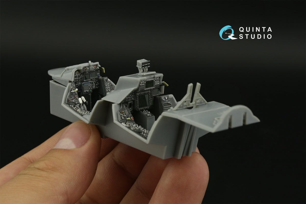 Quinta Studio QDS-48405 F-14D 3D-Printed &amp;amp; coloured Interior on decal paper (Hobby Boss) (Small version) 1/48 – immagine 8