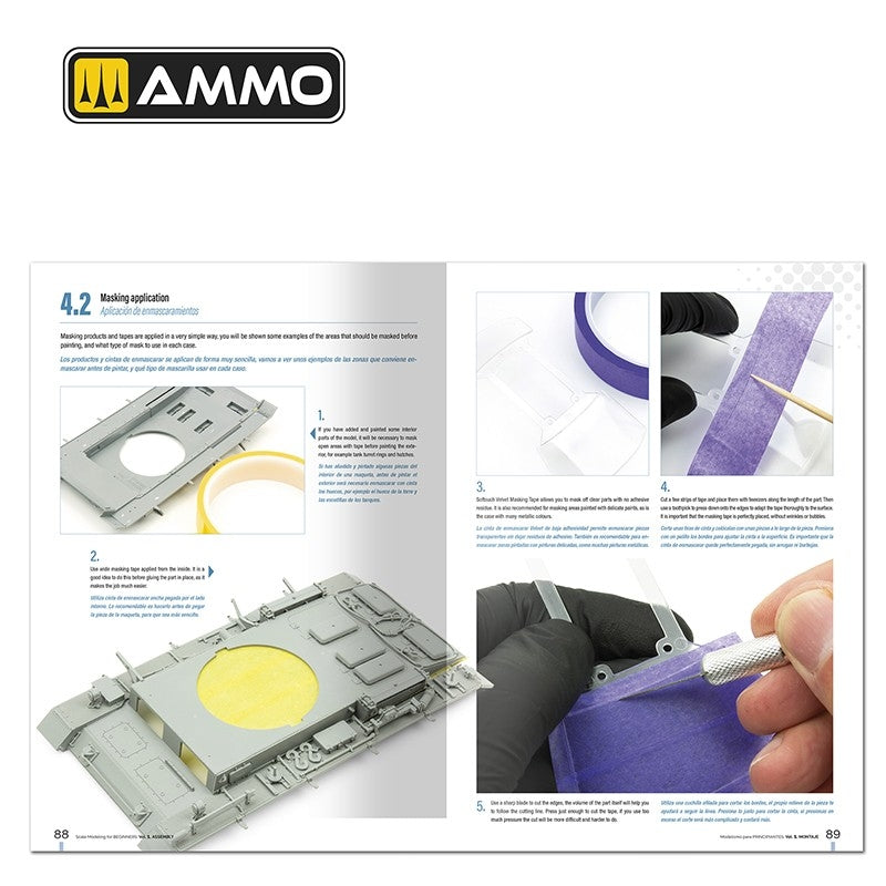 Ammo by Mig 6300 Scale Modeling for Beginners Vol. 1: Assembly (Bilingual English &amp;amp; Spanish) – zdjęcie 9
