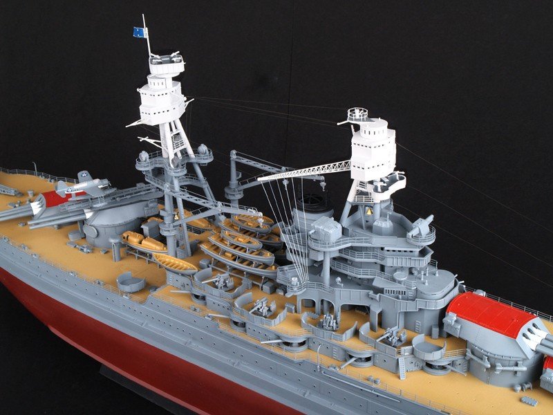 Trumpeter 03701 USS Arizona BB-39 1/200 – zdjęcie 35