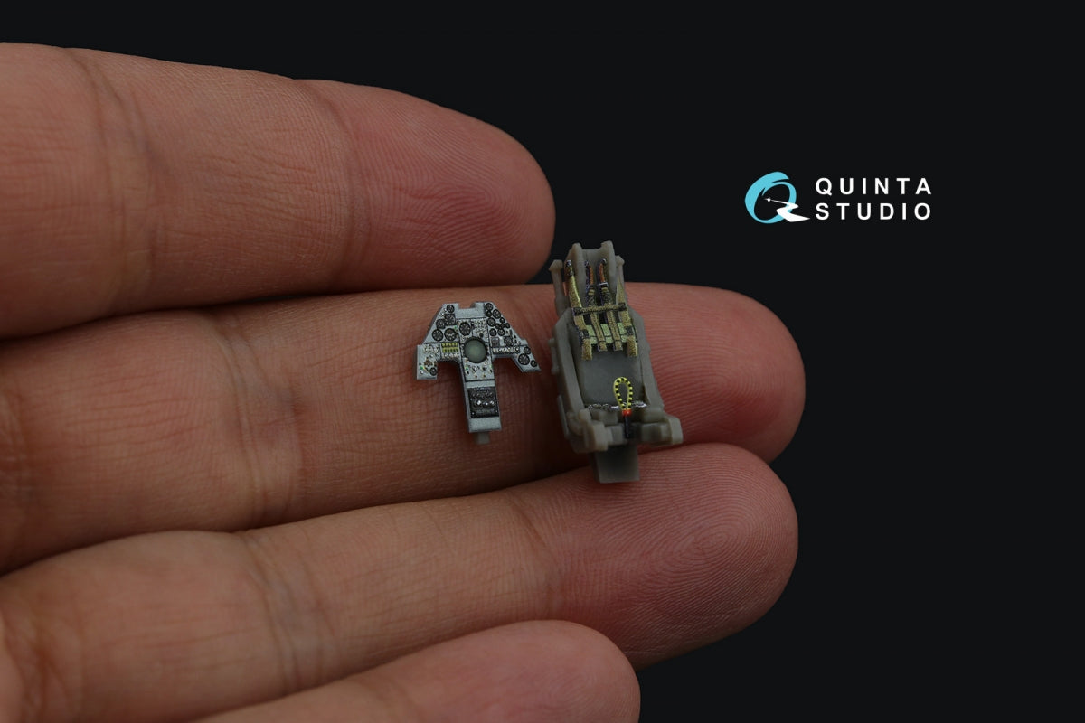 Quinta Studio QD72124 Harrier Gr.1 / Gr.3 early 3D-Printed coloured Interior on decal paper (Airfix) 1/72 – immagine 9
