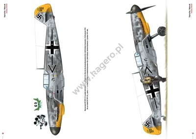 Kagero 55005 Messerschmitt Bf 109 F-G EN/PL – zdjęcie 2
