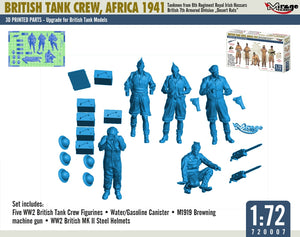 Mirage Hobby 720007 British Tank Crew, Africa 1941 1/72 – immagine 4