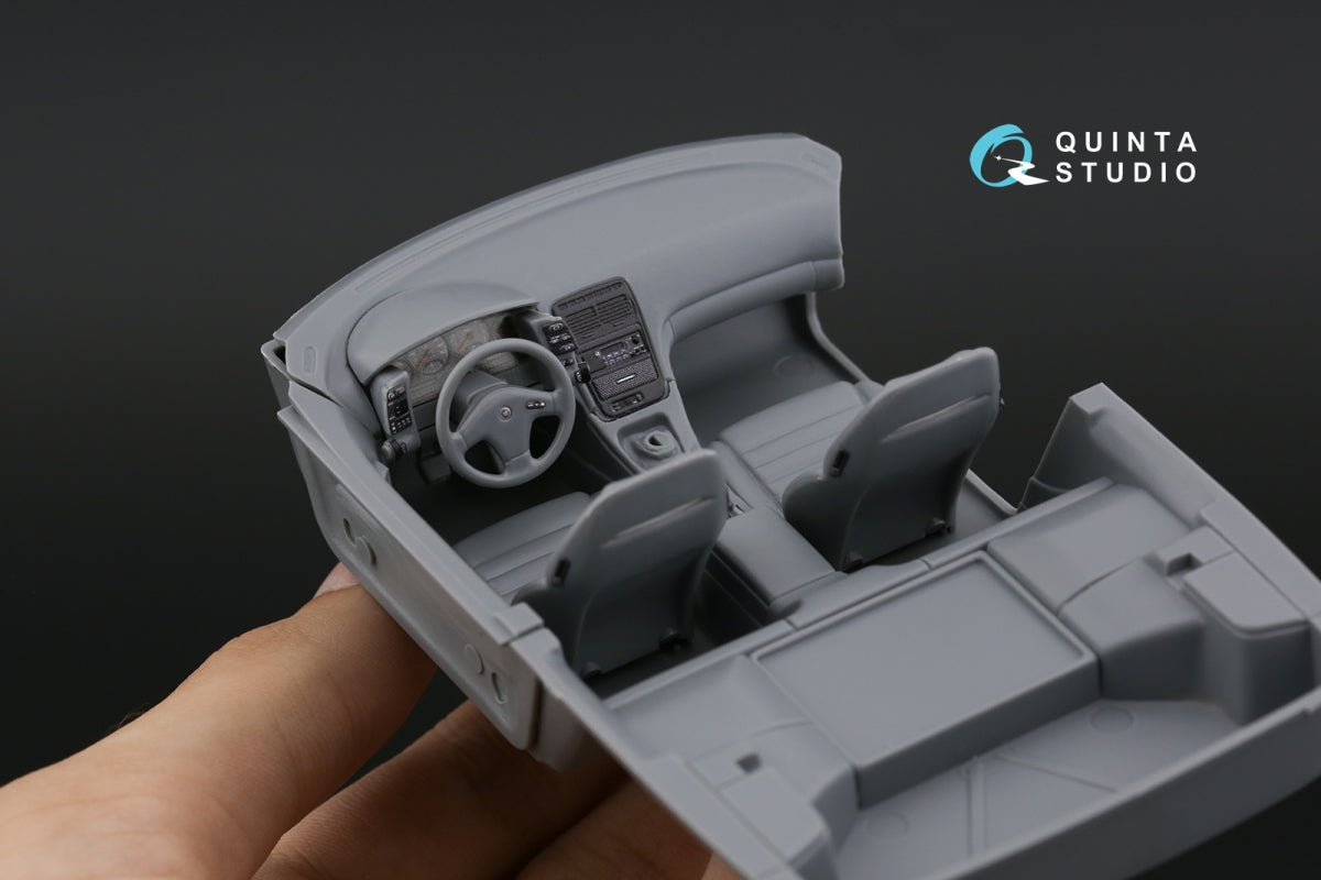 Quinta Studio QD24011 Nissan Fairlady 300ZX Z32 3D-Printed &amp;amp; coloured Interior on decal paper (Tamiya) 1/24 – immagine 15