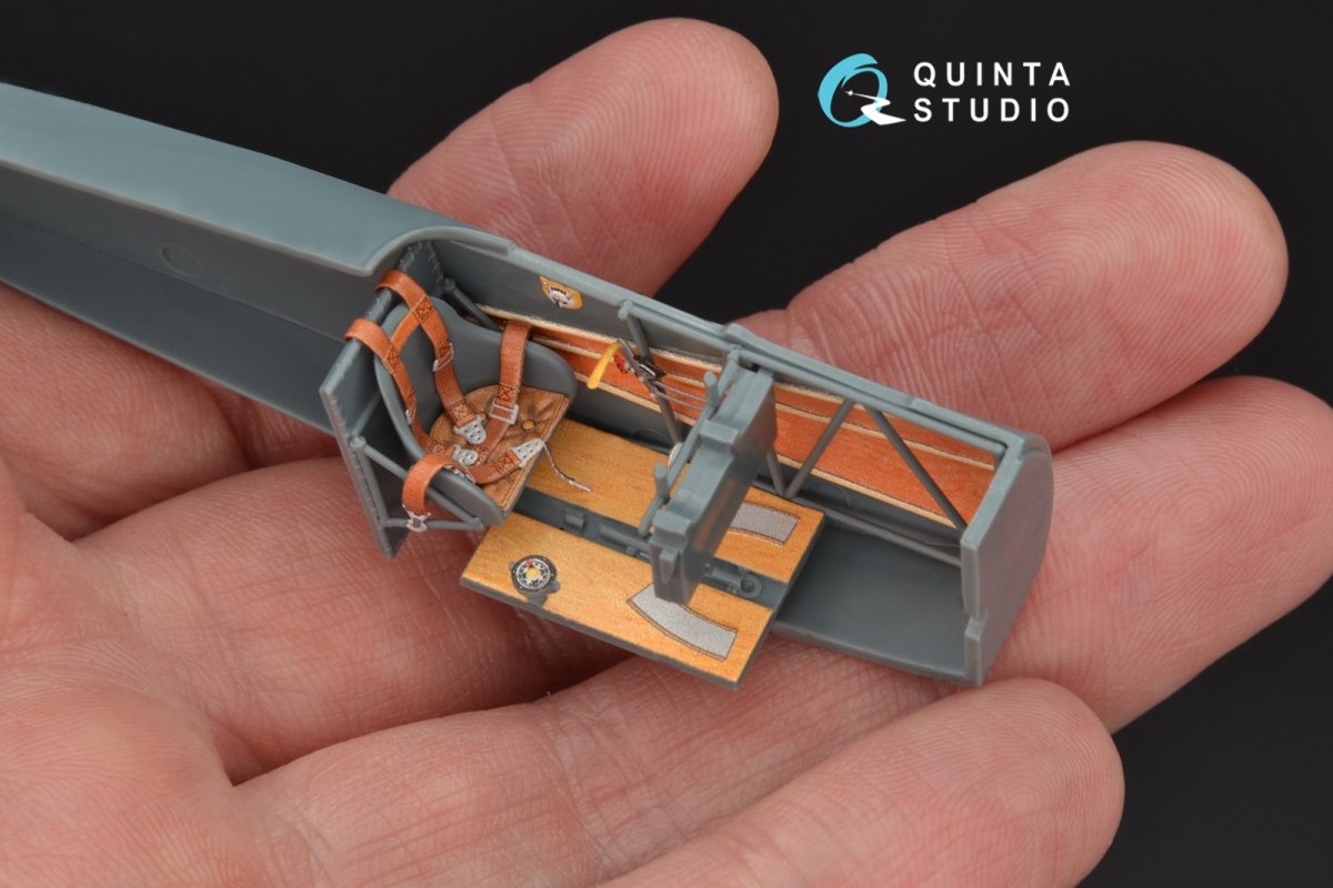 Quinta Studio QD48158 Fokker Dr.1 3D-Printed &amp;amp; coloured Interior on decal paper (for Eduard kit) 1/48 – Bild 4