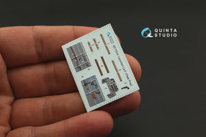 Quinta Studio QD72010 La-5 3D-Printed &amp;amp; coloured Interior on decal paper (for ClearProp kit) 1/72 – Bild 3