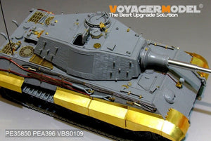 Maquette Voyager PEA396 Schürzen du char allemand King Tiger de la Seconde Guerre mondiale pour TAKOM au 1/35 – image 3