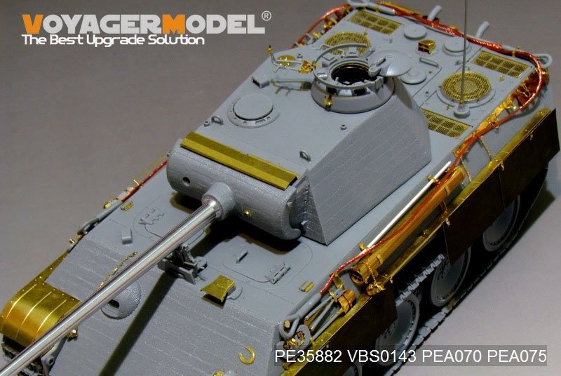 Voyager Model PE35882WWII German Panther G Early ver. Basic For DRAGON 1/35 – immagine 8