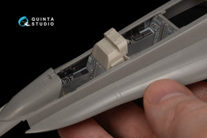 Quinta Studio QD48216 F/A-18D Late Intérieur imprimé en 3D et coloré sur papier décalcomanie avec pièces en résine (Kinetic) 1/48 – image 8