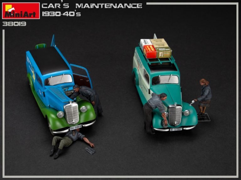 MiniArt 38019 Car Maintenance 1930-40s 1/35 – immagine 3