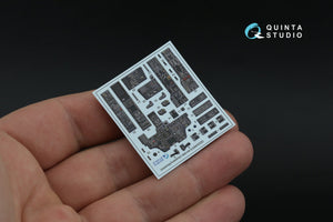 Quinta Studio QDS-48572 AH-64A 3D-Printed &amp;amp; coloured Interior on decal paper (Academy/Modelist) (small version) 1/48 – Bild 5