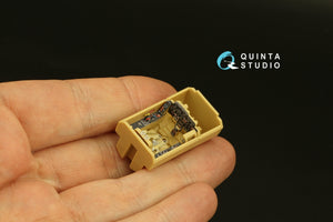Quinta Studio QD48300 Me 262 HGIII 3D-Printed coloured Interior on decal paper (Amusing Hobby) 1/48 – immagine 9