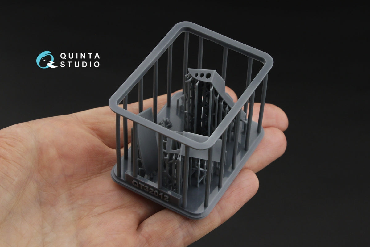 Quinta Studio QD+32250 A-26C Invader 3D-Printed &amp;amp; coloured Interior on decal paper (Hobby Boss) (with 3D-printed resin parts) 1/32 – imagen 7