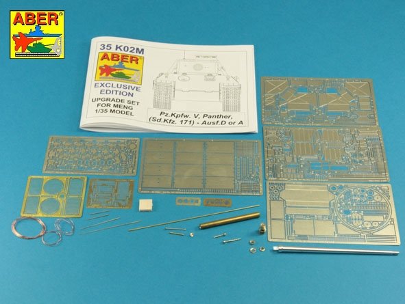 Aber 35K02M Pz.Kpfw. V Ausf.D/ A (Sd.Kfz.171) Panthère 1/35