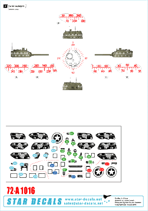 Star Decals 72-A1016 RMASG Sherman. Royal Marines Support tanks in Narmandie 1/72 – image 2