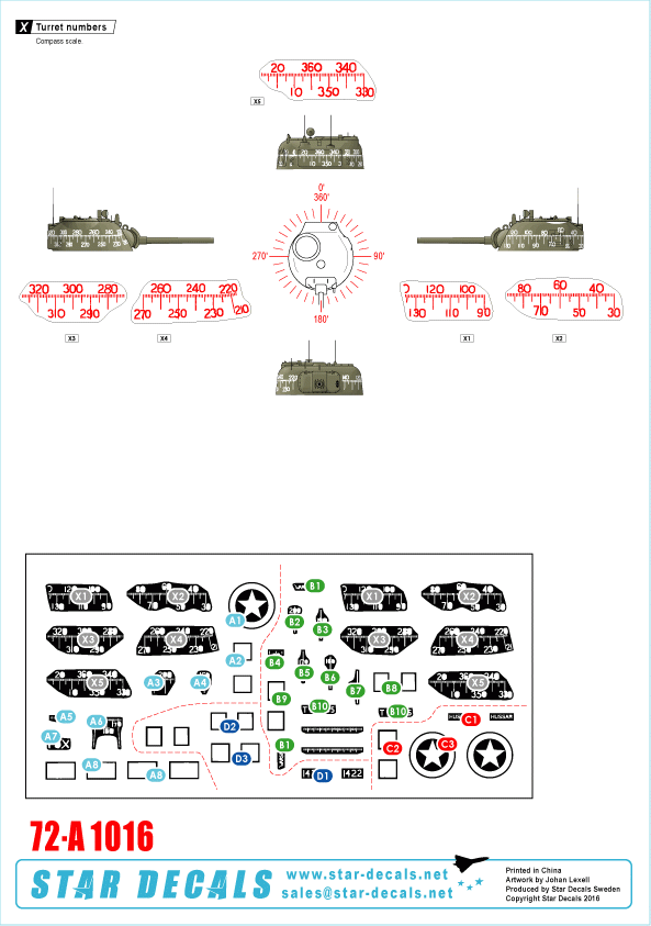 Star Decals 72-A1016 RMASG Sherman. Royal Marines Support tanks in Narmandie 1/72 – image 2