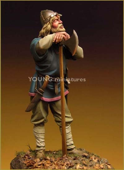 Young Miniatures YH9003 VIKING WARLORD 10 A.D. 90mm – Bild 2