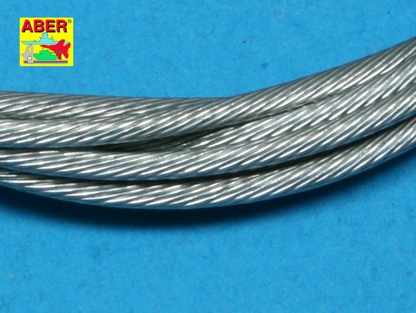 Aber TCS15 Stainless Steel Towing Cables 1.5mm, 1m long – image 3