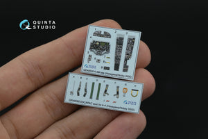 Quinta Studio QD48526 A-4M late 3D-Printed &amp;amp; coloured Interior on decal paper (Hasegawa/Hobby2000) 1/48 – Bild 5