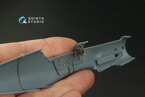 Quinta Studio QD48420 Bf 109K-4 3D-Printed &amp;amp; coloured Interior on decal paper (Eduard) 1/48 – Bild 8