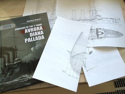 MMP Books 78562 Maritime: Cruisers of the 1st Rank. Avrora, Diana, Pallada EN – zdjęcie 2