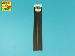 Aber KR-10 Kwadratowe pręty mosiężne 1,0mm długość 245mm x 2 szt. / Brass square rods 1,0mm length 245mm x2 pcs. – Bild 3