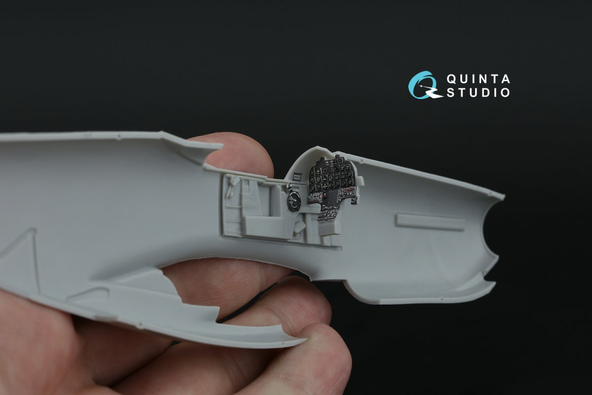 Quinta Studio QDS-48497 F-82H Twin Mustang 3D-Printed coloured Interior on decal paper (Modelsvit) (Small version) 1/48 – immagine 5