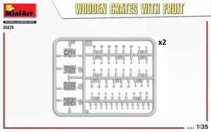 MiniArt 35628 WOODEN CRATES WITH FRUIT 1/35 – zdjęcie 3