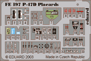Eduard BIG4815 P-47D-20 1/48 TAMIYA – immagine 6