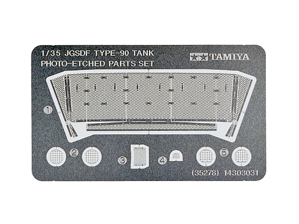 Tamiya 35208 Char Type 90 des Forces d&amp;#39;autodéfense japonaises (1/35) – image 6