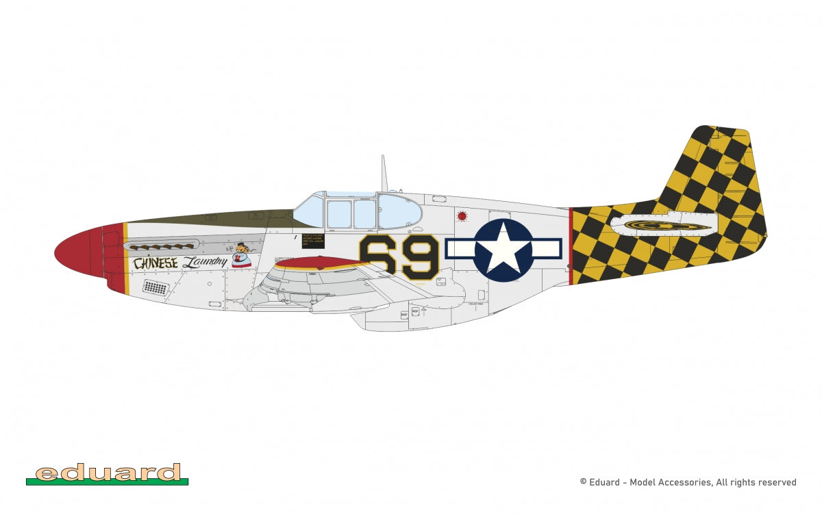 Eduard 82108 P-51B/ C Mustang w/ dorsal fin 1/48 – zdjęcie 10
