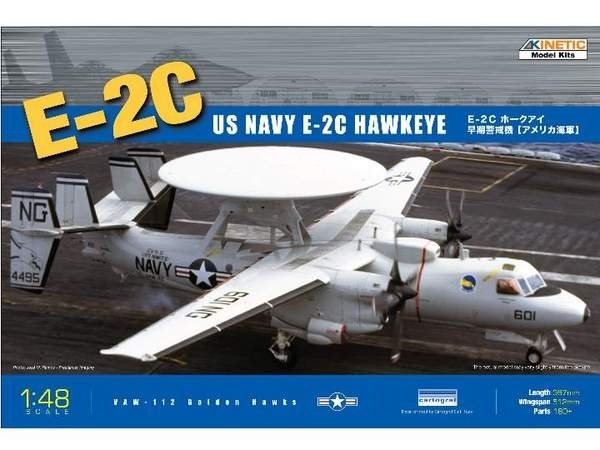 Kinetic K48013 Grumman E-2C Hawkeye (US. Navy) 1/48