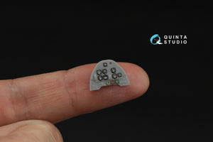 Quinta Studio QD48567 German WWII Cockpit instrument gauges 3D-Printed &amp;amp; coloured Interior on decal paper (All Kits) 1/48 – immagine 7