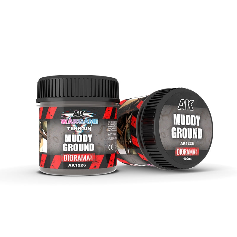 AK Interactive AK1226 MUDDY GROUND – WARGAME TERRAINS 100ML
