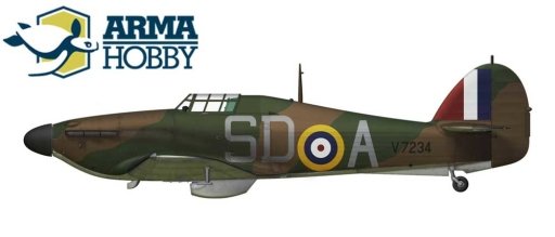 Arma Hobby 70019 Hurricane Mk I Expert Set 1/72 – immagine 8