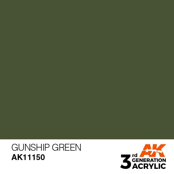 AK Interactive AK11150 VERT ARMURE – STANDARD 17 ml
