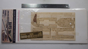 Plateau en bois Wood Hunter W35053 Soya 2 pour Hasegawa 40023 1/350