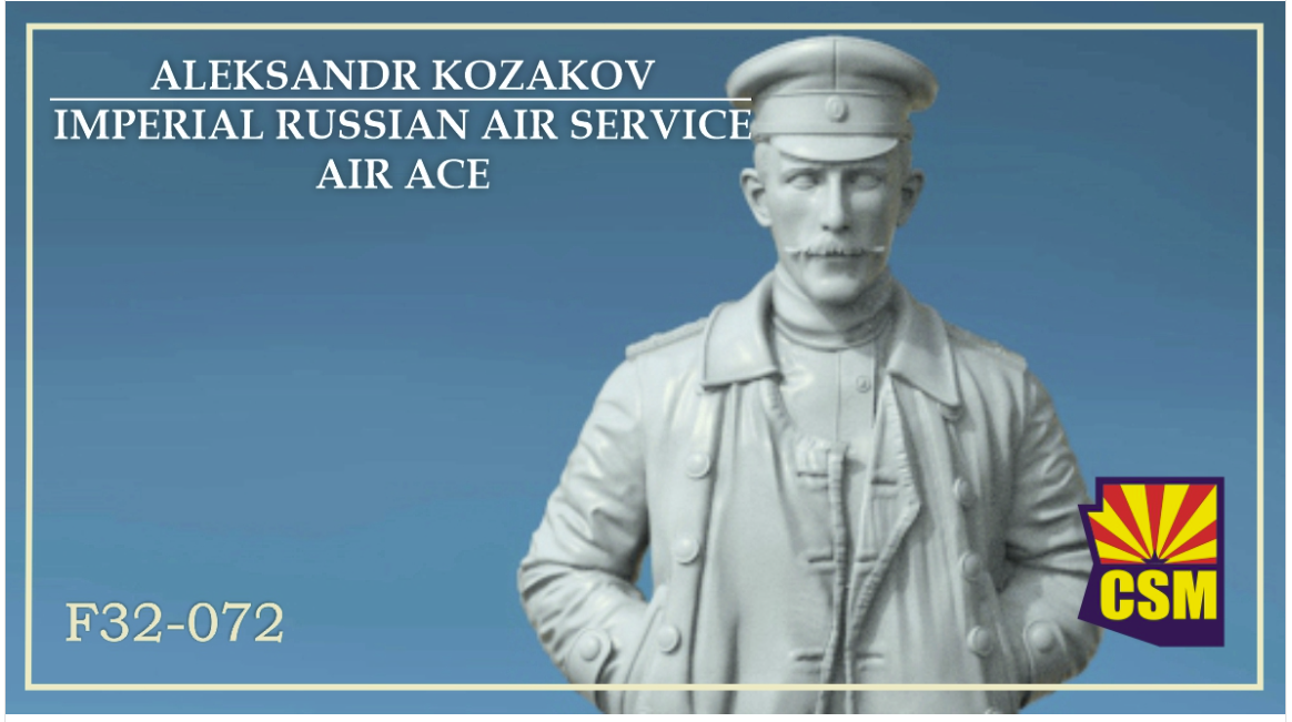 Copper State Models F32-072 Aleksandr Kozakov - As de l&amp;#39;aviation du Service aérien impérial russe 1/32