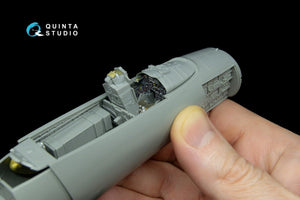 Quinta Studio QD48038 F-15A 3D-Printed &amp;amp; coloured Interior on decal paper (for GWH kit) 1/48 – immagine 3
