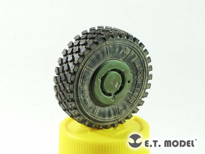 ET Model ER35-063 Camion cargo américain moderne MK.23 MTVR, roues lestées pour TRUMPETER 1/35 – image 3