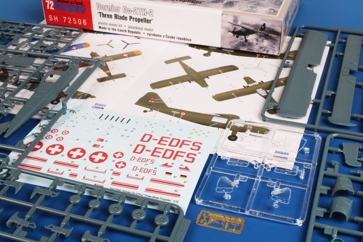 Special Hobby 72506 Dornier Do-27H-2 &amp;#39;Three Blade Propeller&amp;#39; 1/72 – immagine 9