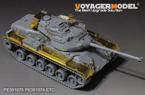 Voyager Model PE351075 Modern US Army M47E/M Medium Tank Fenders Upgrade Set for Takom 1/35 – immagine 2