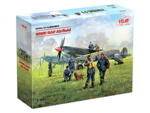 ICM DS4802 WWII RAF Airfield Pilots and Ground Personnel 1/48 – Bild 2