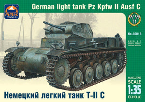 Ark Models 35018 German light tank Pz Kpfw II Ausf C 1/35
