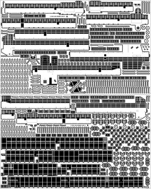Pontos 37001R1 USS LHD-2 Essex Kit+Detail Up Set 1/350 – zdjęcie 6