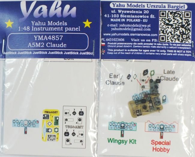 Yahu YMA4857 A5M2 (Wingsy Kit / FineMolds) 1/48