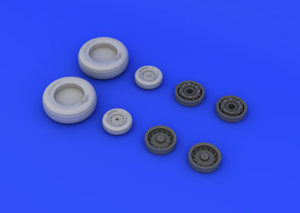 Eduard 648193 A-6 wheels 1/48 (HOBBY BOSS) – image 3