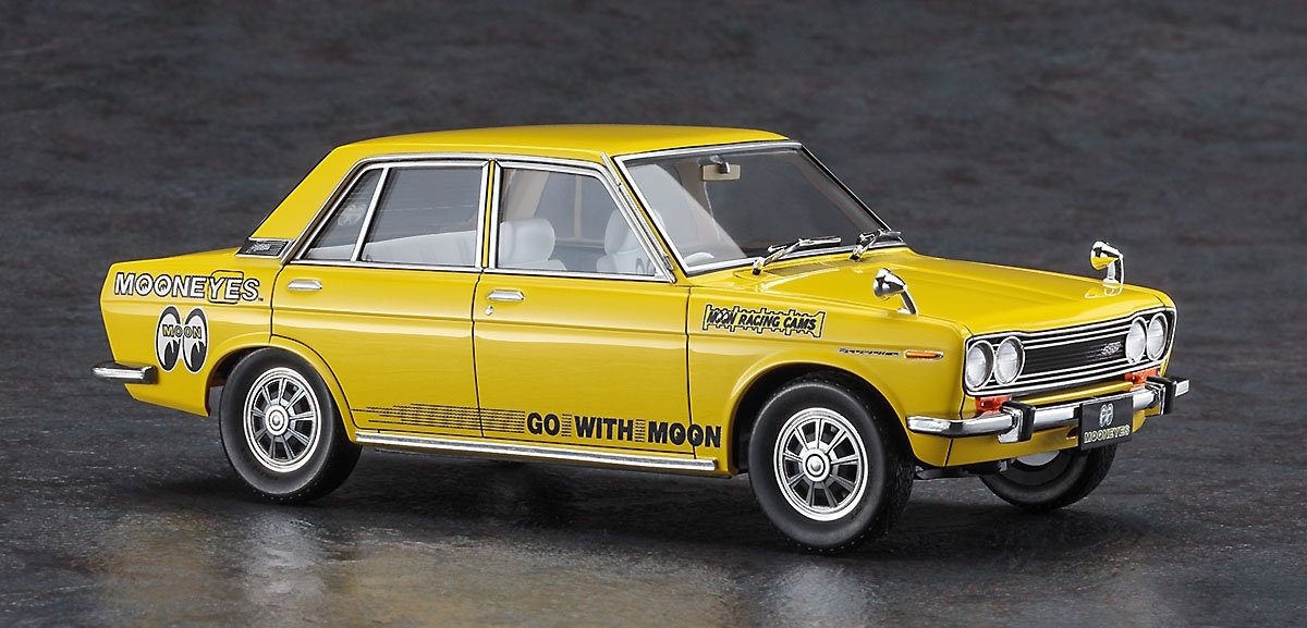 Hasegawa 20616 Datsun Bluebird 1600 SSS Mooneyes 1/24 – image 2