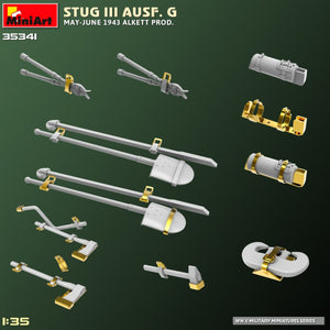 MiniArt 35341 STUG III AUSF. G MAY-JUNE 1943 ALKETT PROD. 1/35 – imagen 11